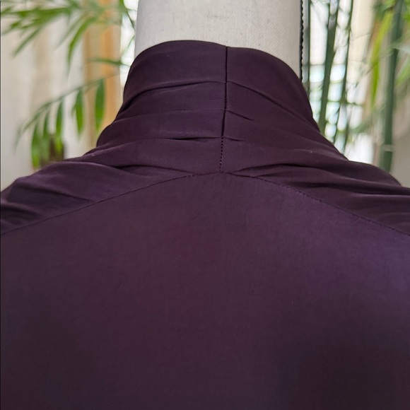 Vince Deep Purple Women's Blouse - Picture 6 of 10